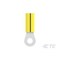 Te Connectivity Ring Terminal, #8 Stud Size, 2.62 mm², 600 V, Vinyl Insulated, Yellow 34822 - alternate 4